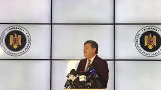 Conferinţă de presă susţinută de preşedintele Autorităţii Electorale Permanente, Toni Greblă