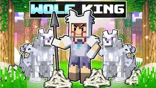 Playing As The WOLF KING In Minecraft!