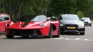 LAFERRARI CRASHES CRAZY AUDI PERFORMANCE MEETING + TRACKDAY