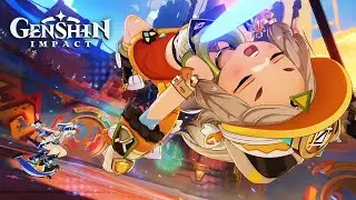 Kachina vs Mualani Battle Cutscene 【Genshin Impact 5.0】