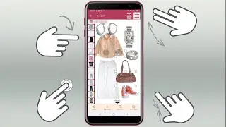 Arranging Items in an Outfit