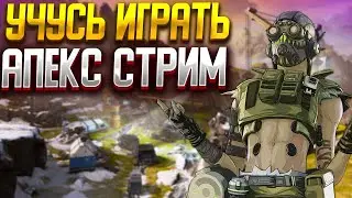 УЧУСЬ ИГРАТЬ В APEX LEGENDS! ОБЩАЕМСЯ В ЧАТЕ. Apex Legends стрим.
