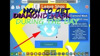 How to get the diamond mask during the day - Roblox Bee Swarm Simulator (SECRETS)