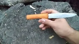 Палка+железяка= нож