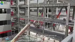 Senwang Steel Structure: Indonesia steel structure project completion display