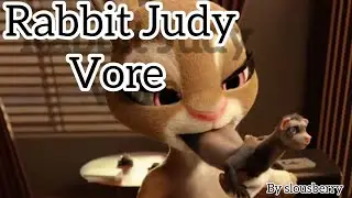 Rabbit Judy swallowing and digestion vore by slousberry #[V -ANIM 3]
