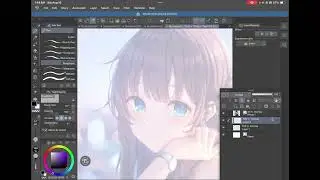 how to trace imiges in clip studio paint