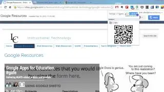 Using Goo.gl URL Shortener and QR Code Generator