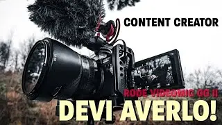 Il microfono DA AVERE! Rode Videomic GO II