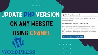 PHP Update Required / update PHP version in WordPress website | How To Upgrade PHP - Web Owner