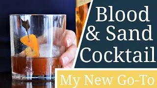 HOW TO MAKE A BLOOD & SAND | My New Favorite Low-Alcohol Cocktail
