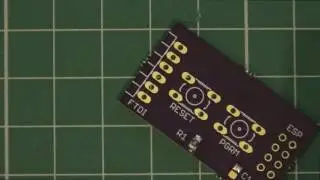 Soldering up a ESP8266 programming board