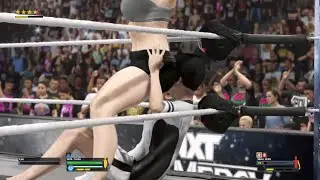 WWE 2K24 설유라의 빵댕이 공격 Stinkface 뷰티풀군바리