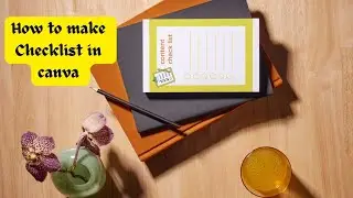 How to make  Checklist  on Canva