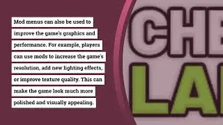 Mod Menus: The Secret to Taking Your PC Gaming to the Next Level