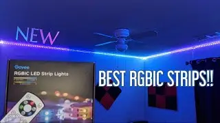BEST LED Strips | Govee 32.8ft RGBIC strips music synced!!
