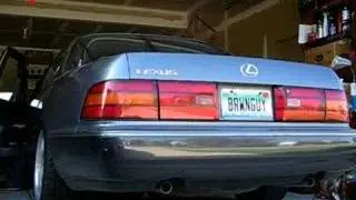 My Lexus LS400's Exhaust (Part II)