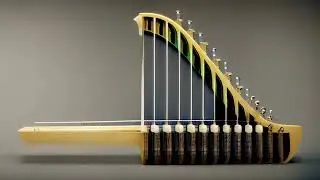 Harp Dominant 7th Arpeggio Up and Down Sound Effect | Vibrant Musical Dynamics | No Copyright