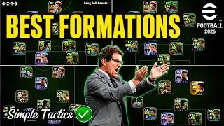 Top 5 Most Effective Formations - eFootball 2026