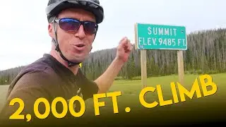 2,000 Foot Climb! - The Roadkill Edition of Bicycle Touring Pro (Life is Precious/Stay Safe)