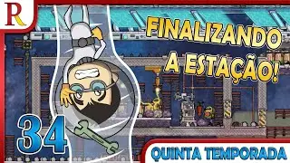 Criando mais toupeiras e terminando a estação Gravitas | Oxygen Not Included | 34