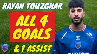 Rayan Touzghar - ALL 4 GOALS & ASSISTS FOR US CONCARNEAU | Skills & Highlights