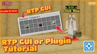 How To Add RTP GUI & Plugin Like Fire MC Server | Better RTP GUI | RTP NPC Tutorial | Swagger