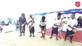 The Salvation Army - Bindura City youth timbrellists