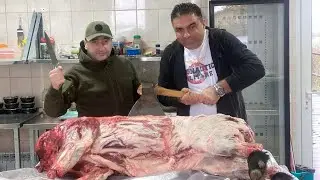 Кабан запечëный в печи, правильный рецепт! Ресторан 