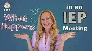 WHAT Happens in an IEP Meeting? 4 MUST Know Parts of an IEP