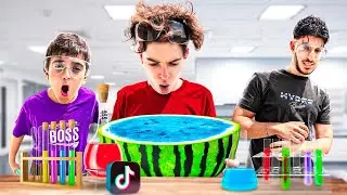 MY BROTHER IS MAKING US TEST THE WORST TIKTOK EXPERIMENTS... (Lots of flops...)