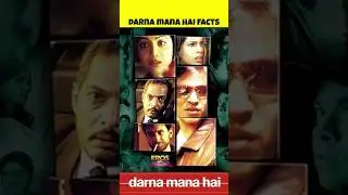 DARNA MANA HAI Movie Shocking 😱 Fact | Cinema Shala | #darnamanahai #horror #shorts