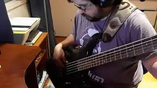 PYRAMAZE - Disciples Of The Sun BASS COVER (btb n427)