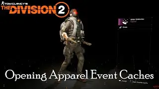 Opening all Apparel Event Caches in The Division 2