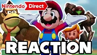 HOW TO GO OUT WITH A BANG!! | Nintendo Direct 6.18.2024 (Reaction Video)