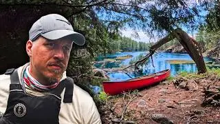 3 Days Canoe Camping: Finding a Hidden Lake Across Brutal Portages