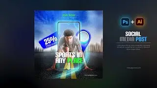 Professional social media marketing Post | Adobe photoshop Tutorial