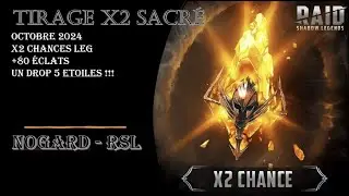 TIRAGE ECLATS SACRES ! 9 COMPTES ! +80 ECLATS ET DU TRES LOURD !!! RAID SHADOW LEGENDS