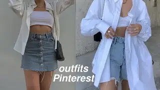 recreando outfits de pinterest