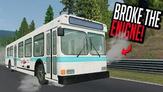 Will A Bus Survive The Nürburgring in BeamNG?