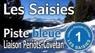 Les Saisies - Ski Alpin - Piste bleue 