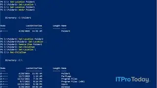 Mastering Windows File System Navigation with PowerShell