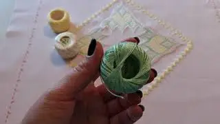 Салфетка "Зефирки" Hardanger & Bardgello - вступительный ролик.   Хардангер и барджелло