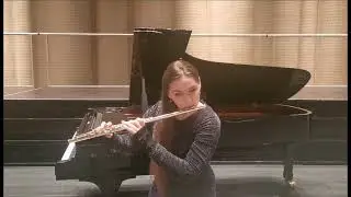 Georg Philipp Telemann - Fantasia no. 6 in D minor for solo flute Hedvika Švendová