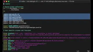 Using Gaussian Through Terminal - 7 - Setting up your bash profile