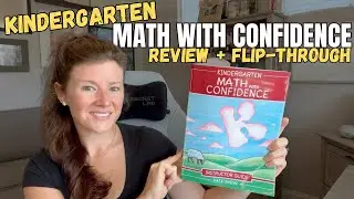 MATH WITH CONFIDENCE Kindergarten Review + Flip Through || Homeschool Math Curriculum