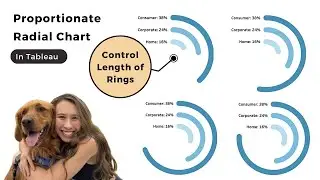 How to Design Radial Charts in Tableau with Rings That Reflect Real Percentages