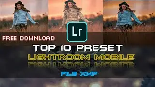 BEST (TOP 10 PRESET LIGHTROOM ANDROID) File XMP Free Download