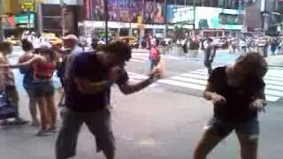 Public Dancing Time Square
