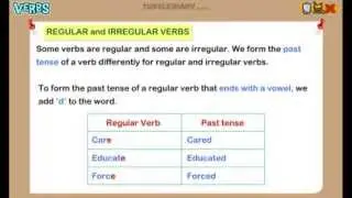 2 Types of Verbs - Regular and Irregular *Explained* Math for Kids